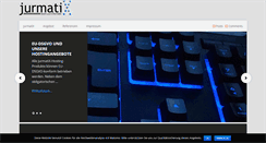 Desktop Screenshot of jurmatix.de